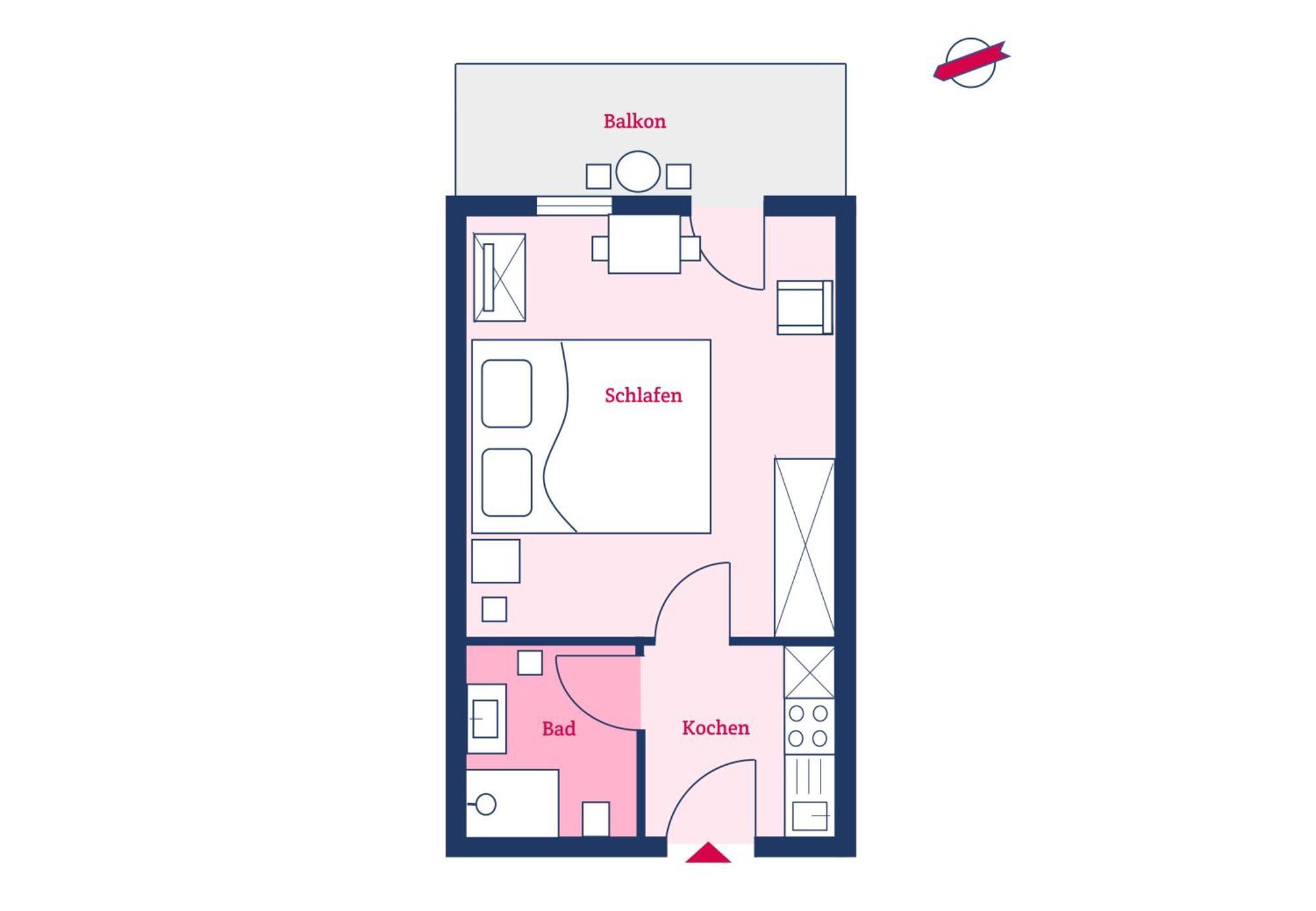 Nordland Appartements Wohnung Langeland Вик-ауф-Фёр Экстерьер фото